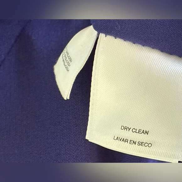 NWT Kasper Woman Regal Purple Sleeveless Sheath Dress 16W • Lined • Back Slit - Picture 8 of 8